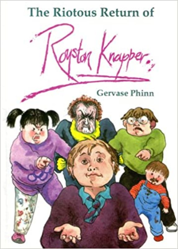 Book cover for "The Riotous Return of Royston Knapper" by Gervase Phinn