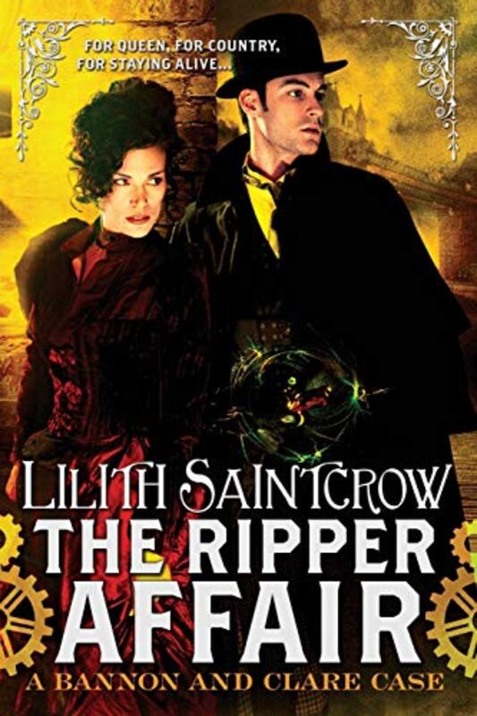 Book cover for "The Ripper Affair" by Lilith Saintcrow