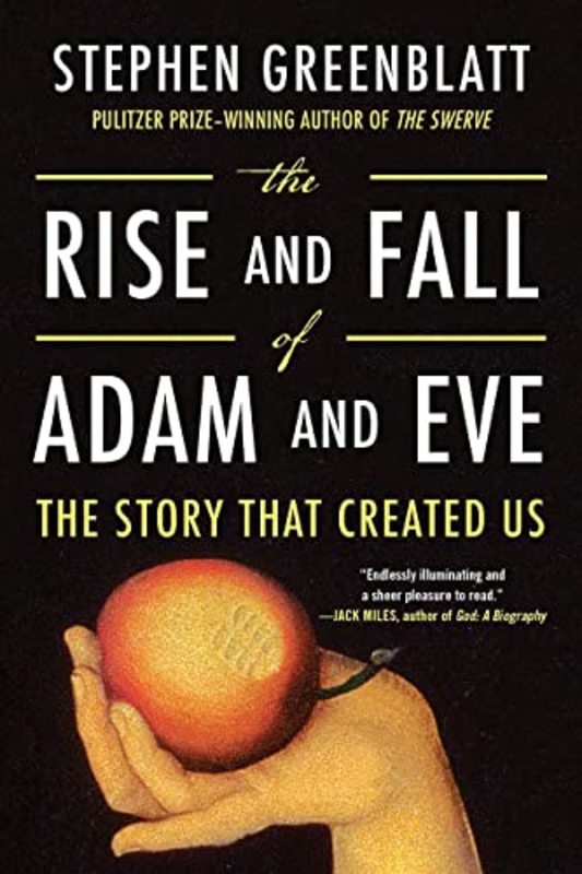 Book cover for "The Rise and Fall of Adam and Eve" by Stephen Greenblatt