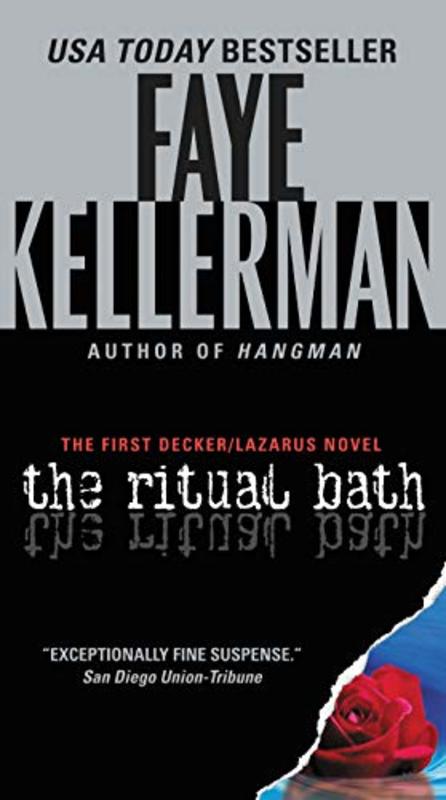Book cover for "The Ritual Bath" by Faye Kellerman