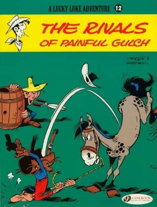 Book cover for "The Rivals of Painful Gulch" by Rene Goscinny