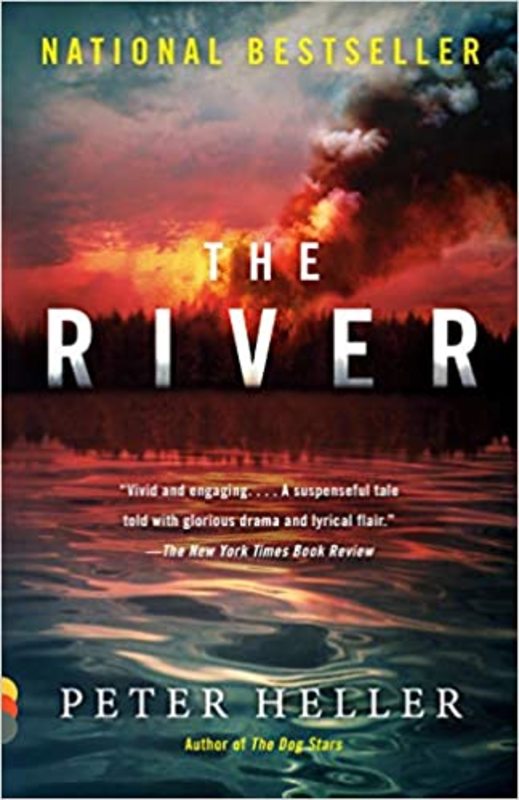 Book cover for "The River" by Peter Heller
