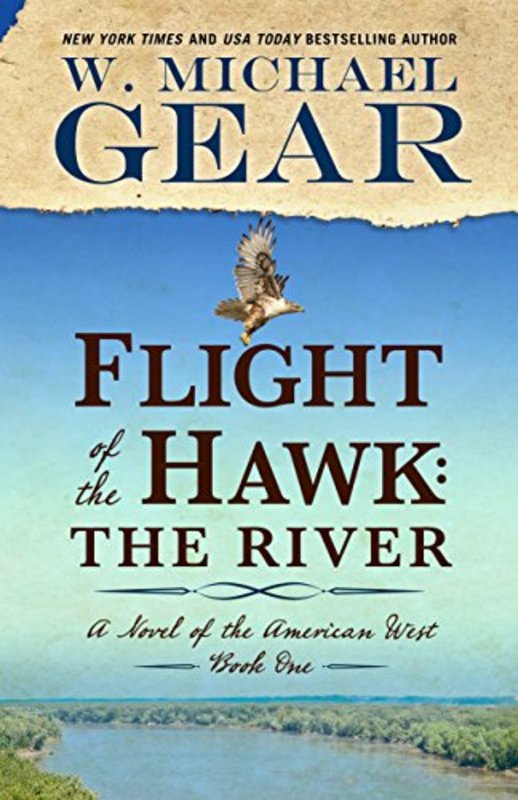 Book cover for "The River" by W Michael Gear