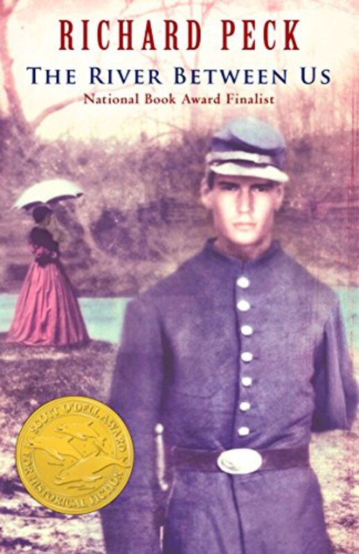 Book cover for "The River Between Us" by Richard Peck