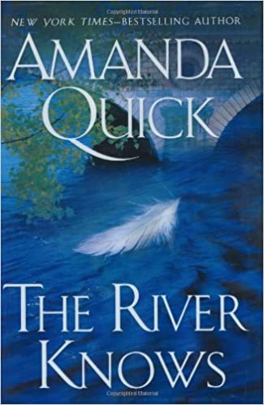 Book cover for "The River Knows" by Amanda Quick