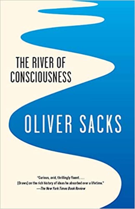 Book cover for "The River of Consciousness" by Oliver Sacks