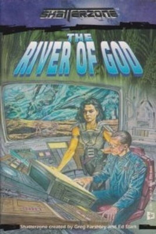 Book cover for "The River of God" by Greg Farshtey