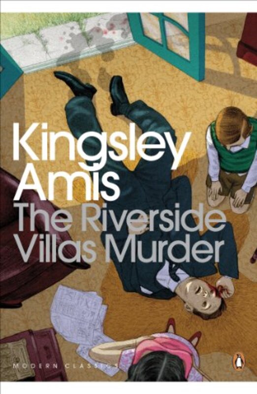 Book cover for "The Riverside Villas Murder" by Kingsley Amis