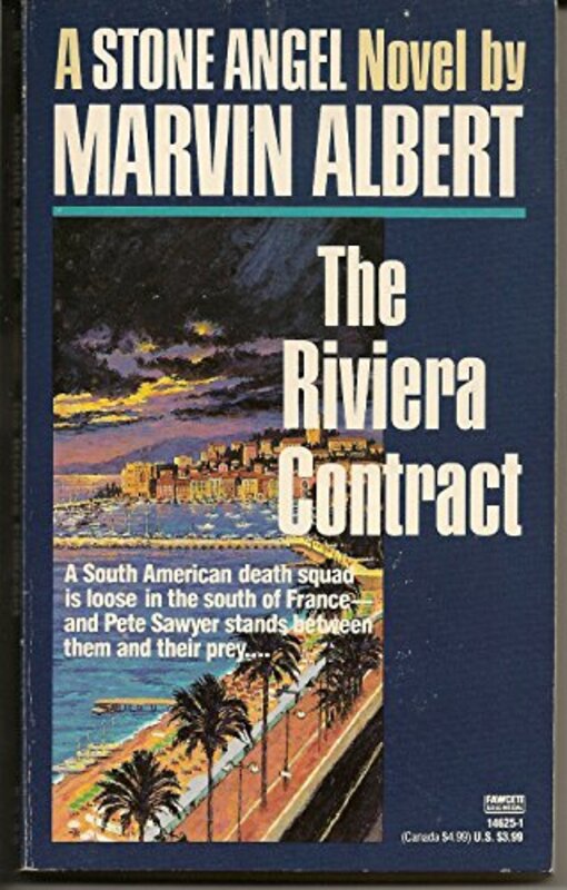 Book cover for "The Riviera Contract" by Marvin H Albert