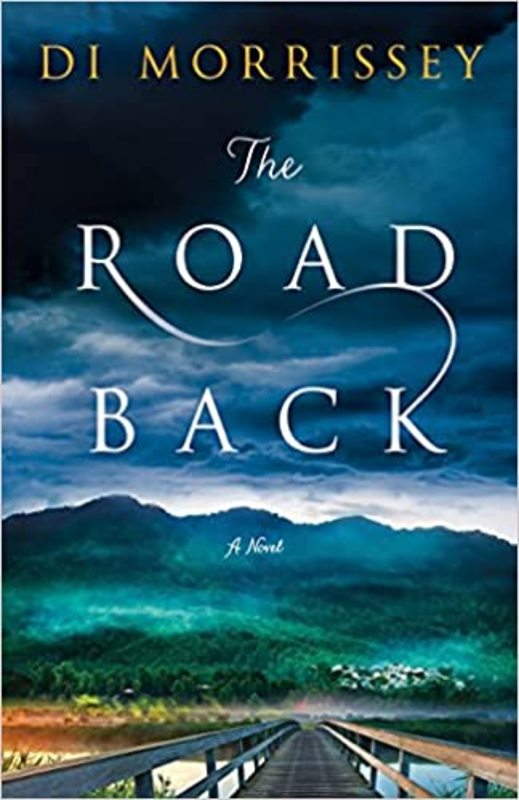 Book cover for "The Road Back" by Di Morrissey