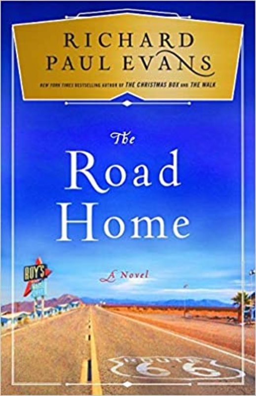Book cover for "The Road Home" by Richard Paul Evans