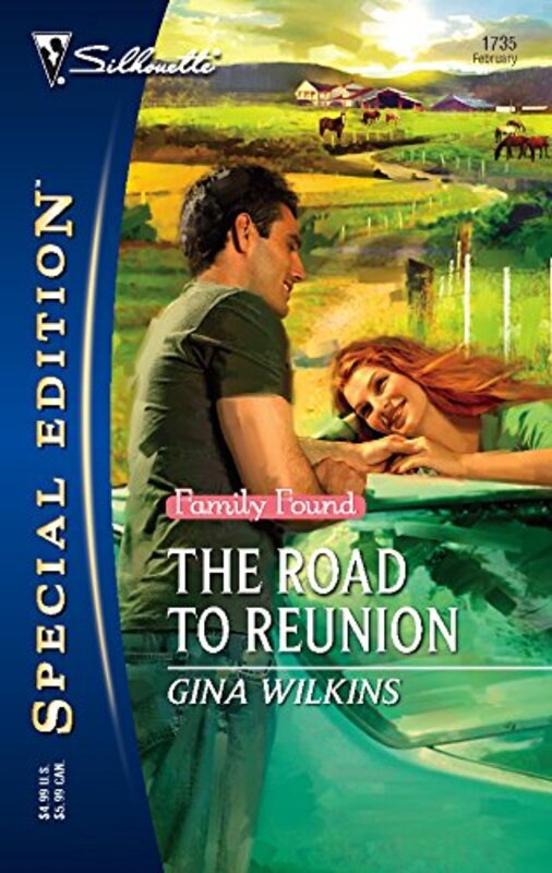 Book cover for "The Road To Reunion" by Gina Ferris Wilkins