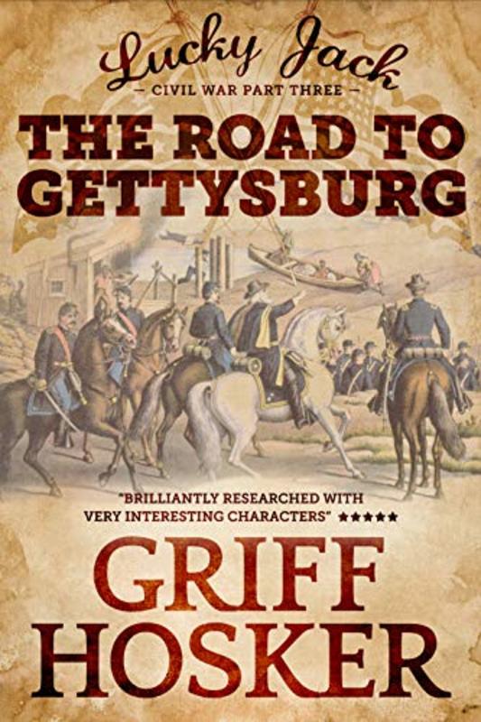 Book cover for "The Road to Gettysburg" by Griff Hosker
