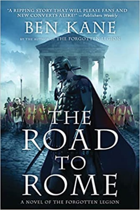 Book cover for "The Road to Rome" by Ben Kane