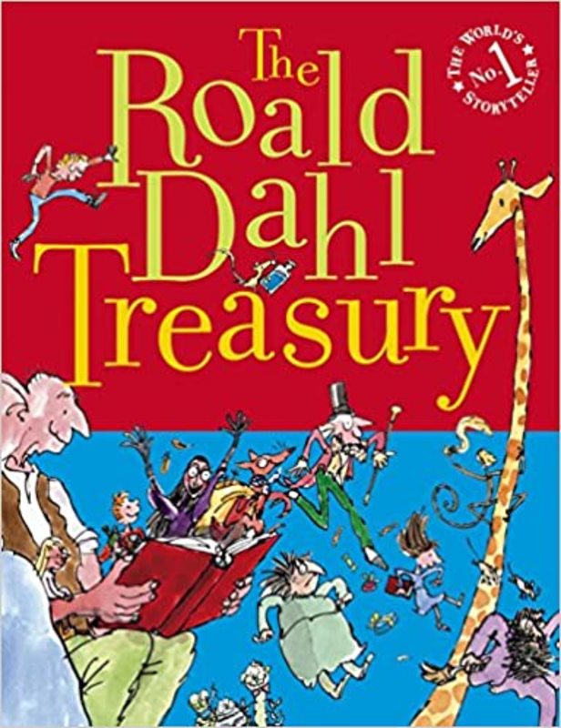 Book cover for "The Roald Dahl Treasury" by Roald Dahl