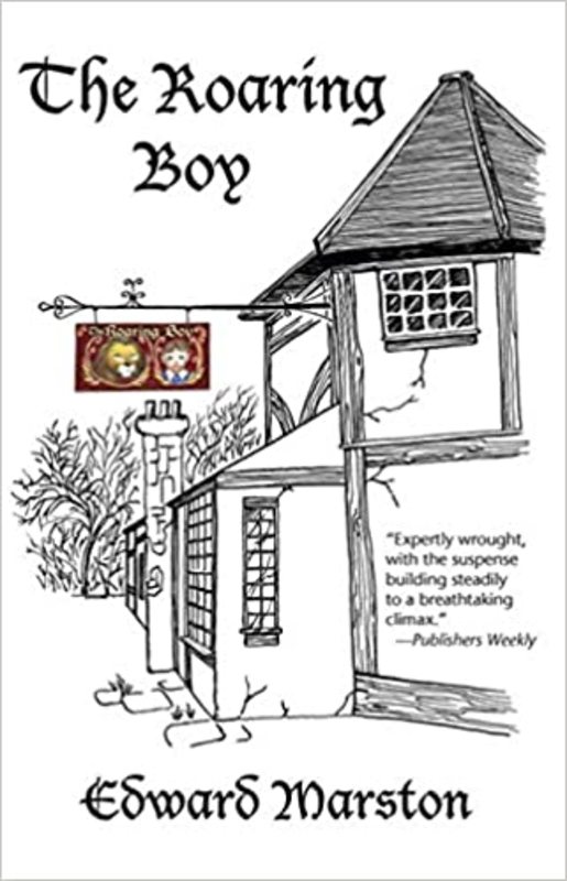 Book cover for "The Roaring Boy" by Edward Marston