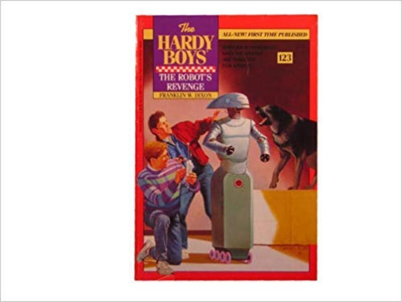 Book cover for "The Robot's Revenge" by Franklin W Dixon