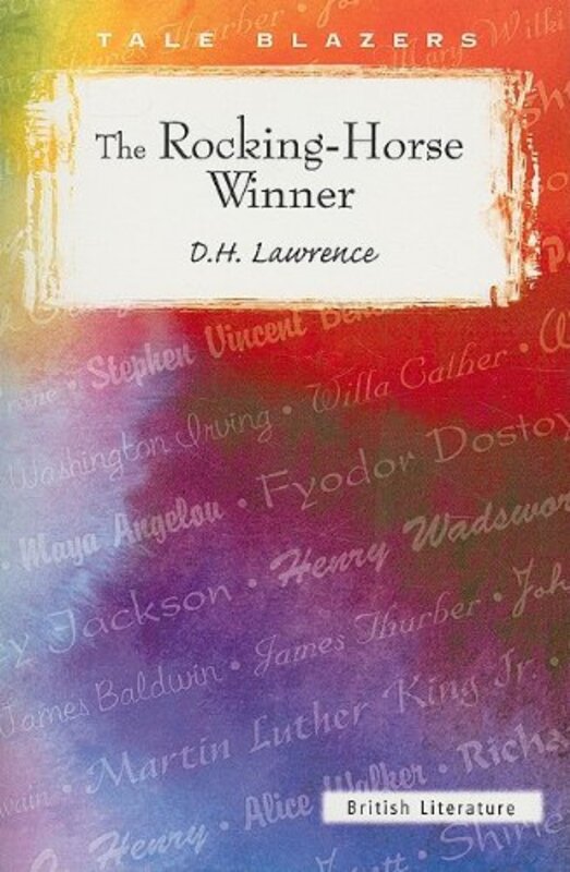 Book cover for "The Rocking-Horse Winner" by DH Lawrence