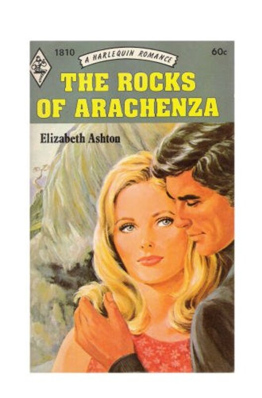 Book cover for "The Rocks of Arachenza" by Elizabeth Ashton