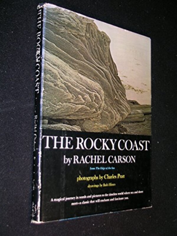 Book cover for "The Rocky Coast" by Rachel Carson