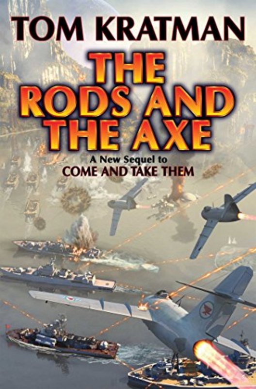 Book cover for "The Rods and the Axe" by Tom Kratman