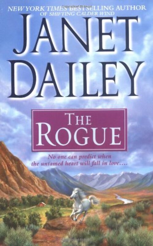 Book cover for "The Rogue" by Janet Dailey