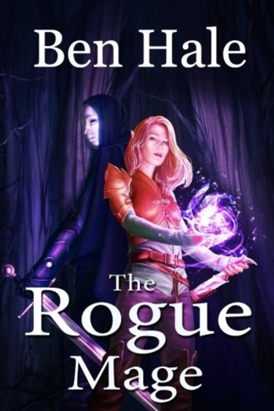 Book cover for "The Rogue Mage" by Ben Hale