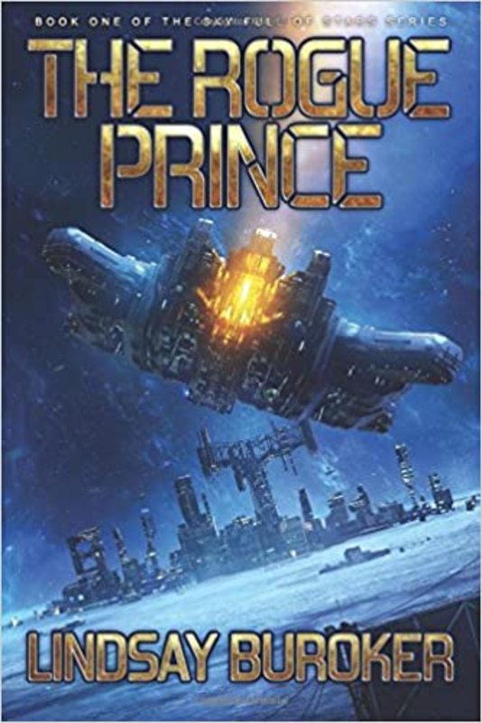 Book cover for "The Rogue Prince" by Lindsay Buroker