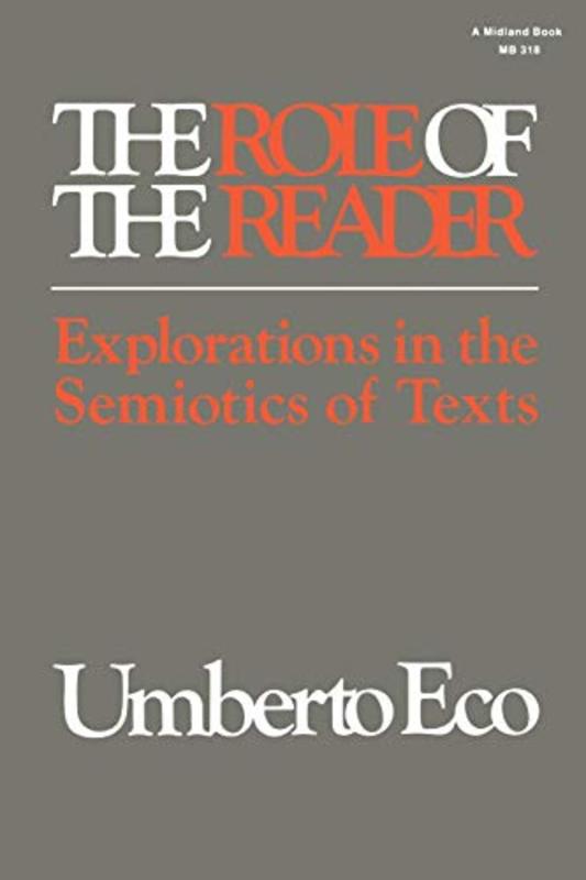 Book cover for "The Role of the Reader" by Umberto Eco