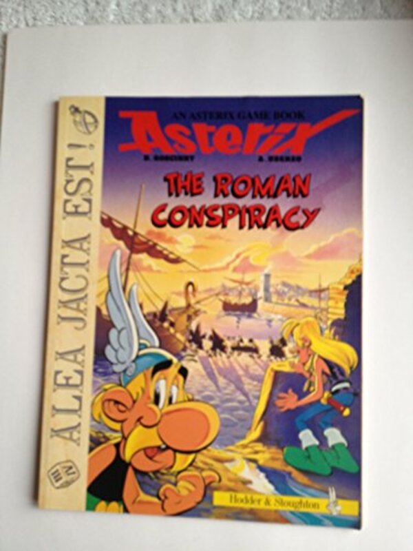 Book cover for "The Roman Conspiracy" by Goscinny