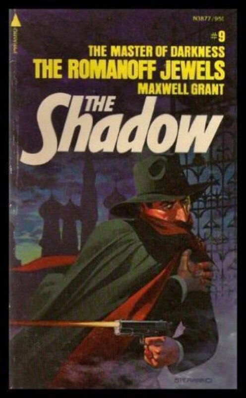 Book cover for "The Romanoff Jewels" by Maxwell Grant