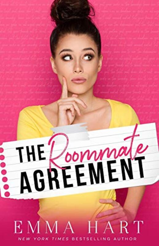 Book cover for "The Roommate Agreement" by Emma Hart