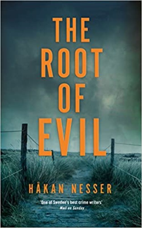 Book cover for "The Root of Evil" by Håkan Nesser