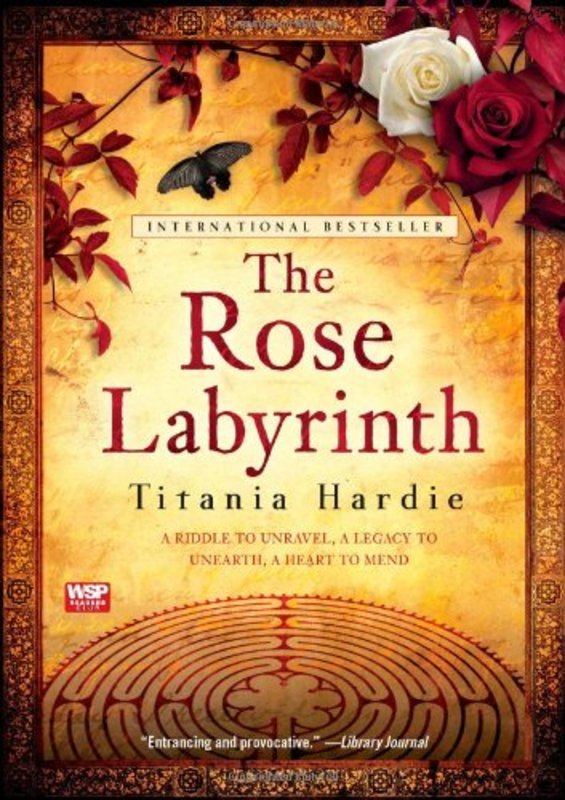 Book cover for "The Rose Labyrinth" by Titania Hardie