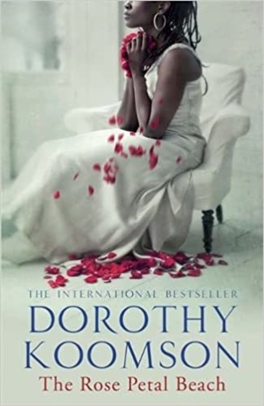 Book cover for "The Rose Petal Beach" by Dorothy Koomson