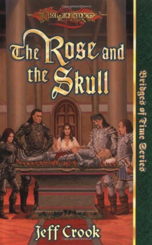 Book cover for "The Rose and the Skull" by Jeff Crook