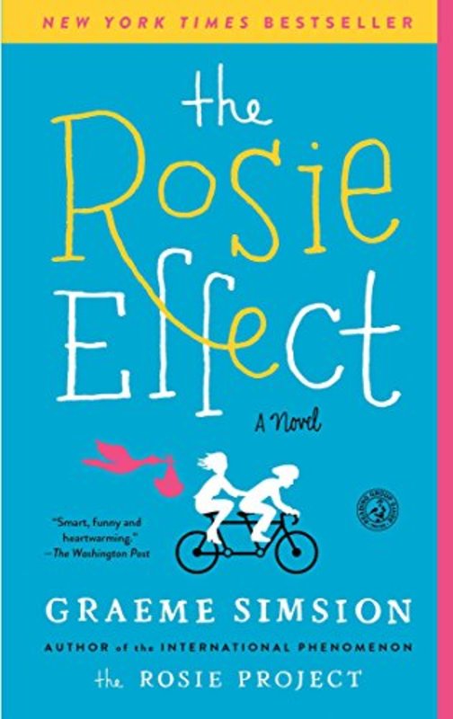Book cover for "The Rosie Effect" by Graeme Simsion