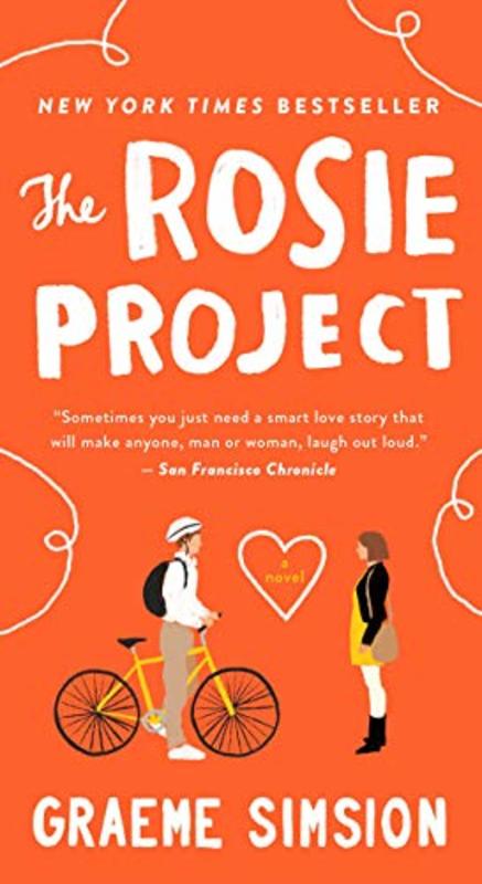 Book cover for "The Rosie Project" by Graeme Simsion