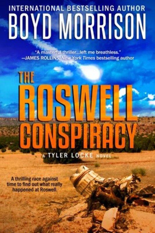 Book cover for "The Roswell Conspiracy" by Boyd Morrison