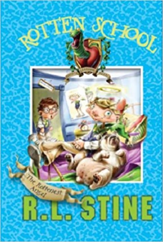 Book cover for "The Rottenest Angel" by RL Stine