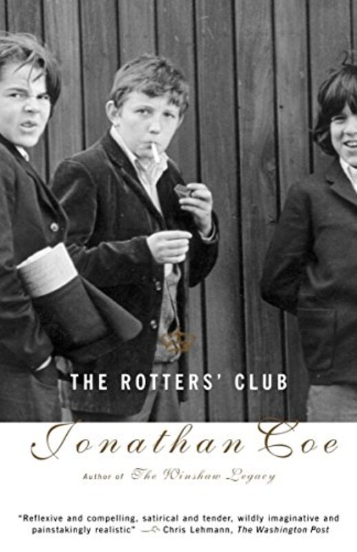 Book cover for "The Rotters' Club" by Jonathan Coe