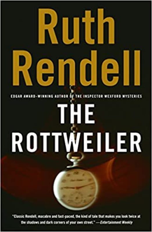 Book cover for "The Rottweiler" by Ruth Rendell