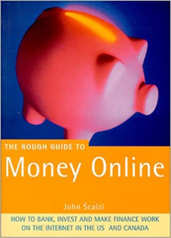 Book cover for "Rough Guide to Money Online"