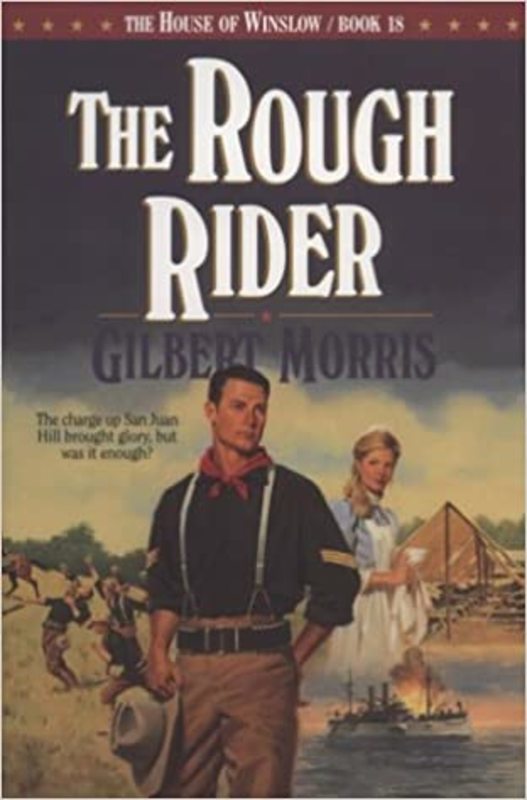Book cover for "The Rough Rider" by Gilbert Morris