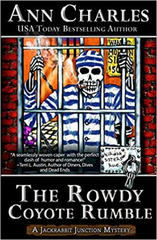 Book cover for "The Rowdy Coyote Rumble" by Ann Charles