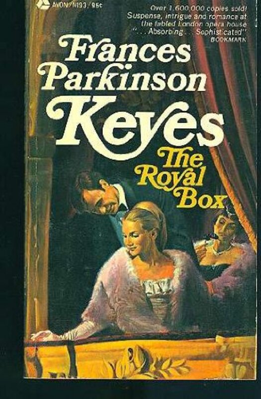 Book cover for "The Royal Box" by Frances Parkinson Keyes