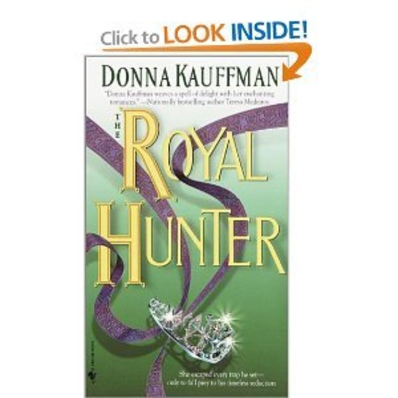 Book cover for "The Royal Hunter" by Donna Kauffman