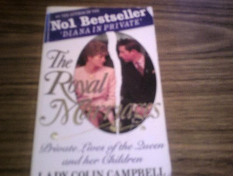 Book cover for "The Royal Marriages" by Lady Colin Campbell