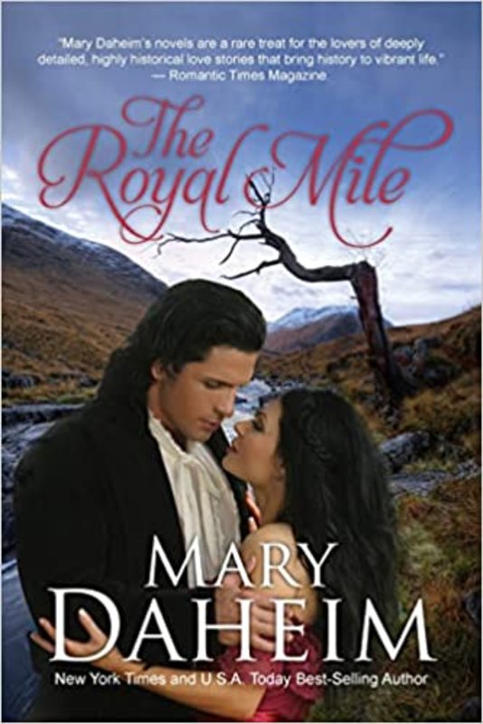 Book cover for "The Royal Mile" by Mary Daheim