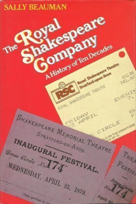 Book cover for "The Royal Shakespeare Company" by Sally Beauman